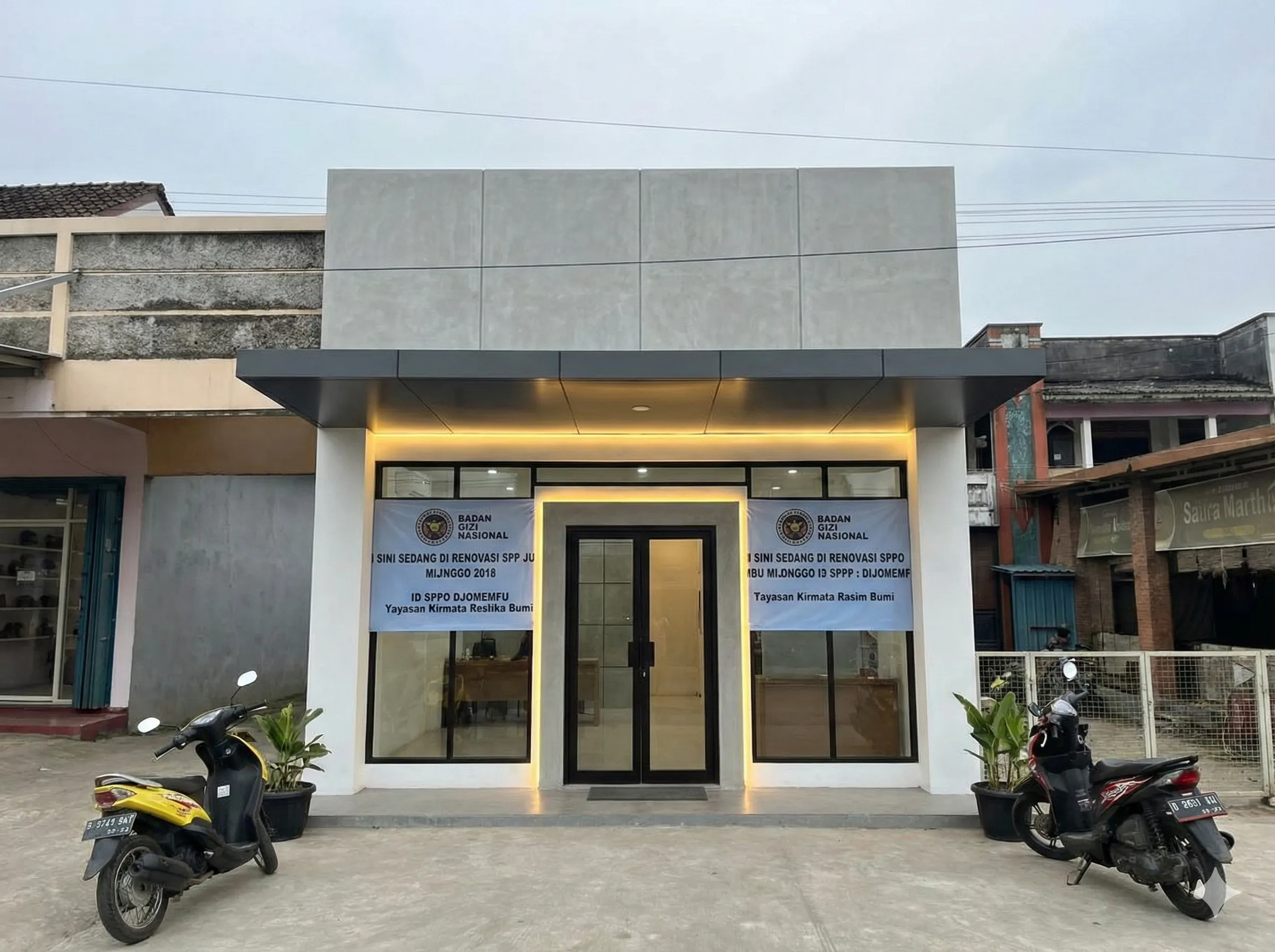 Plan desain kantor depan SPPG